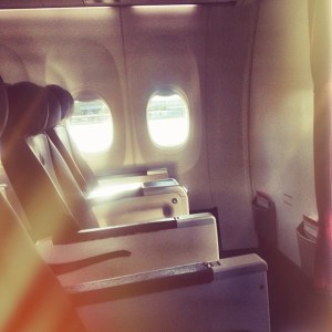 I can't even remember what it's like to sit in a plane.