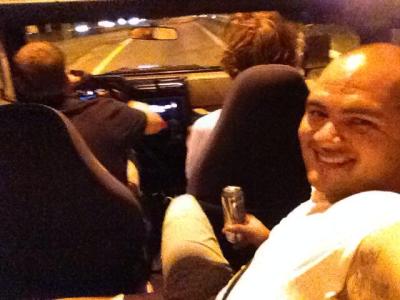 Save driver's seat confusion: drink in the back instead.