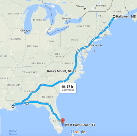 Maine, New Orleans and Florida: Not close at ALL